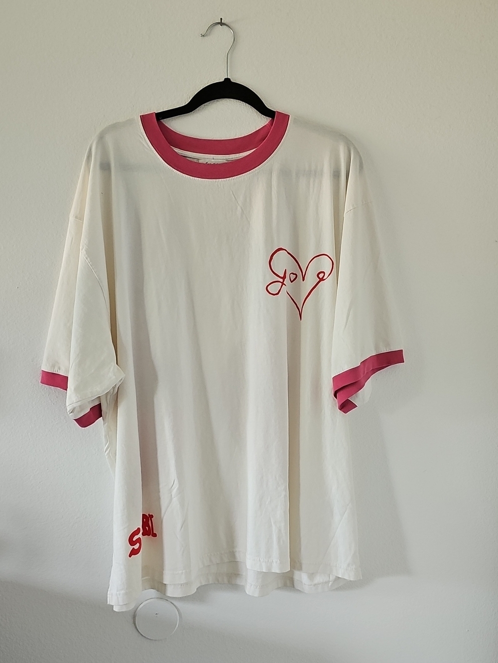 ●●SABBI RARE OVERSIZED TEE NWT SIZE XL●●